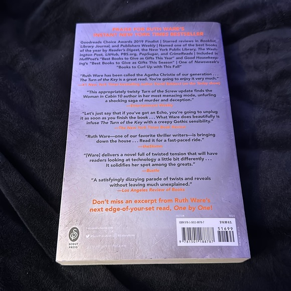 The Turn Of The Key by Ruth Ware - Picture 2 of 3
